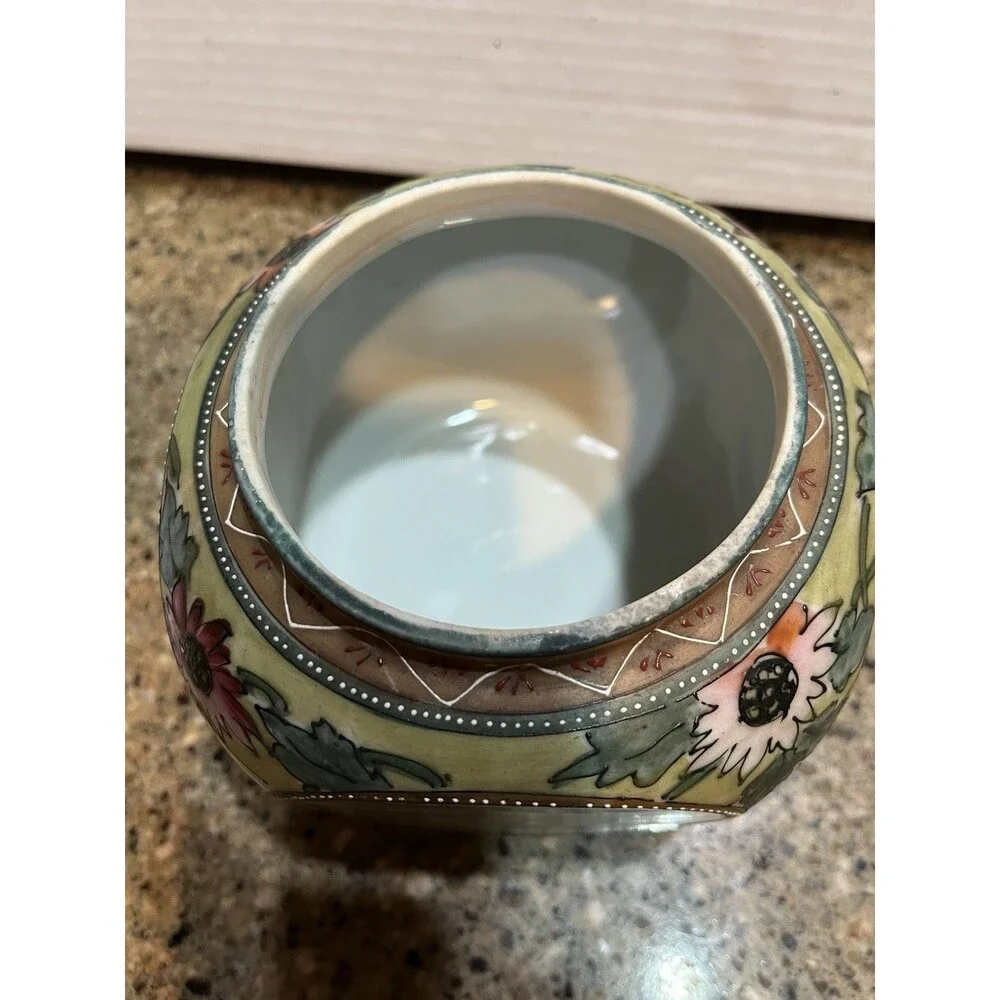 RARE Antique Nippon Tobacco Jar